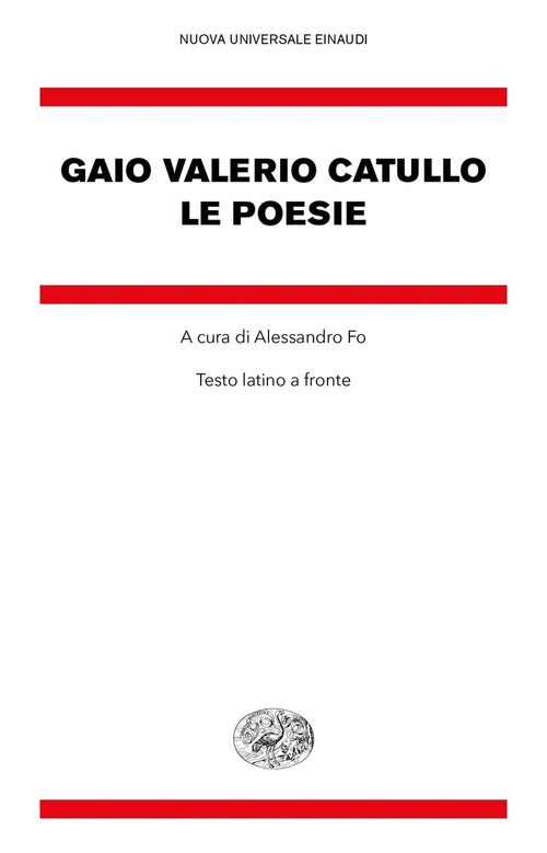 Le poesie. Testo latino a fronte