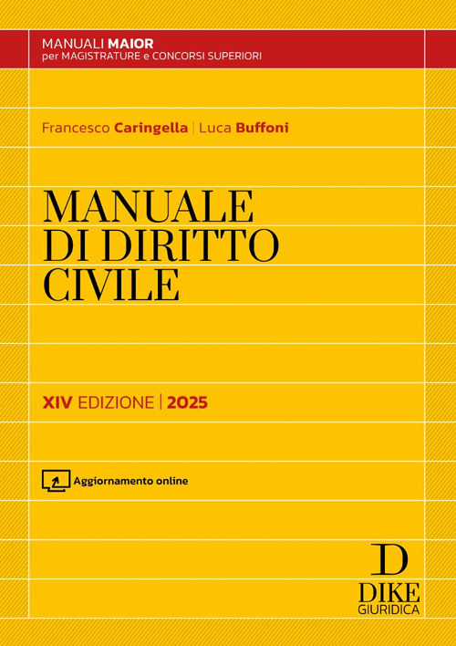 Manuale di diritto civile. Ediz. maior