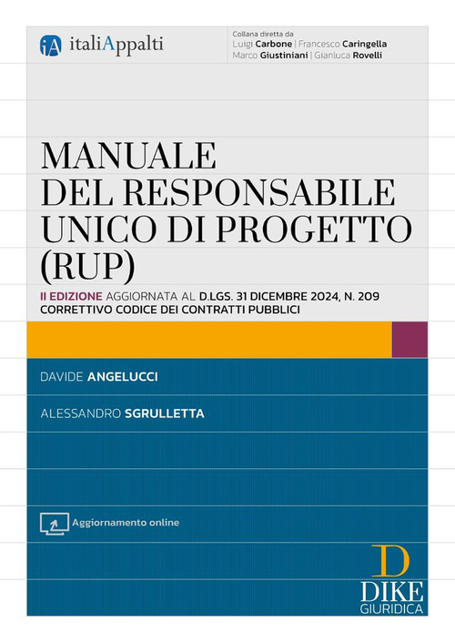 Manuale del responsabile unico di progetto (RUP)