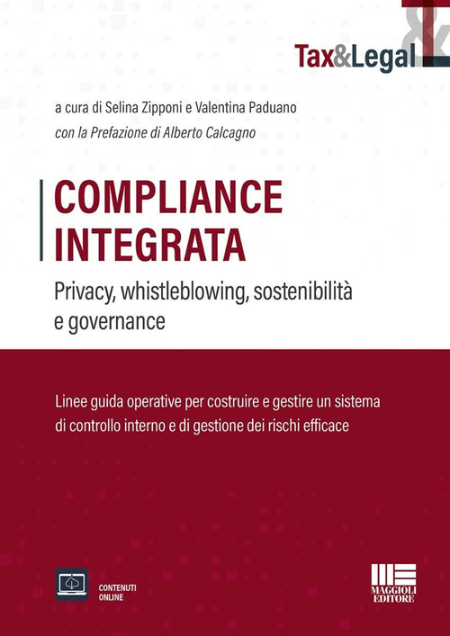Compliance Integrata. Privacy, whistleblowing, sostenibilità e governance