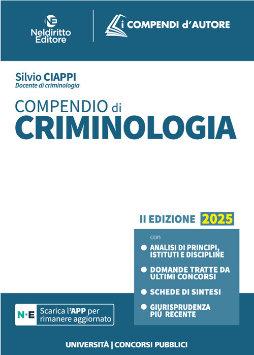 Compendio di criminologia