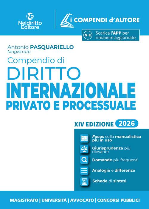 Compendio di diritto internazionale privato e processuale 2026