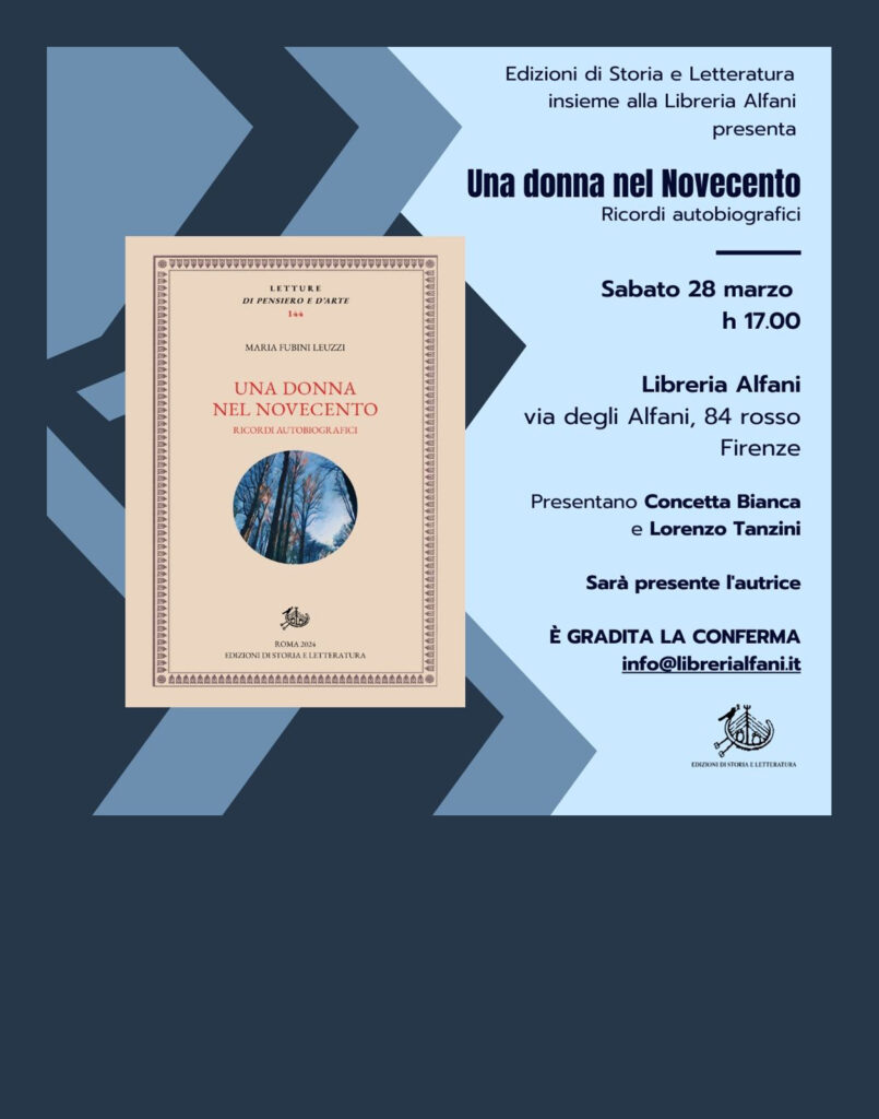 Una donna del Novecento – Ricordi autobiografici