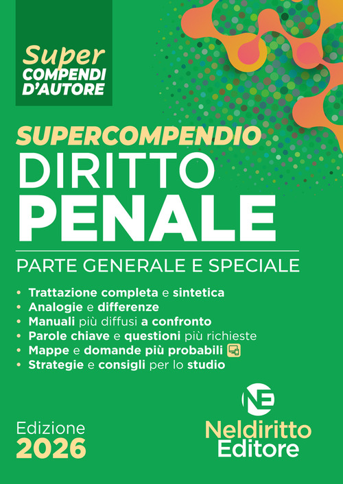 Supercompendio di diritto penale 2026