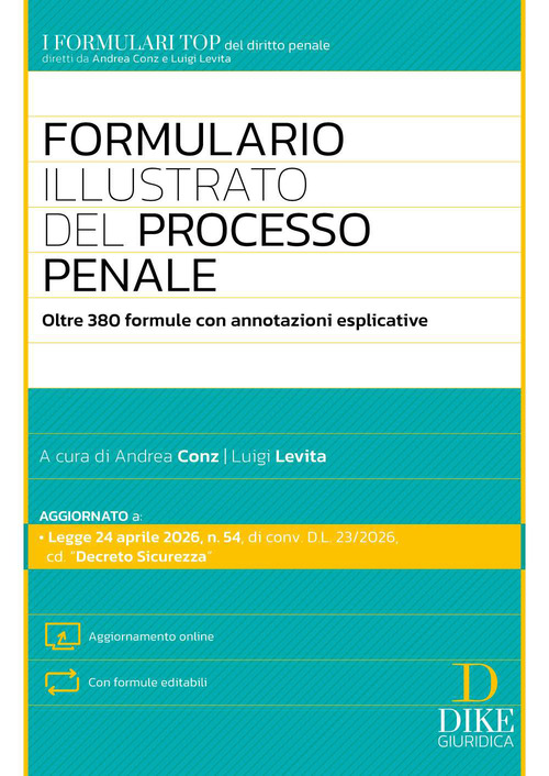 Formulario illustrato del nuovo processo penale